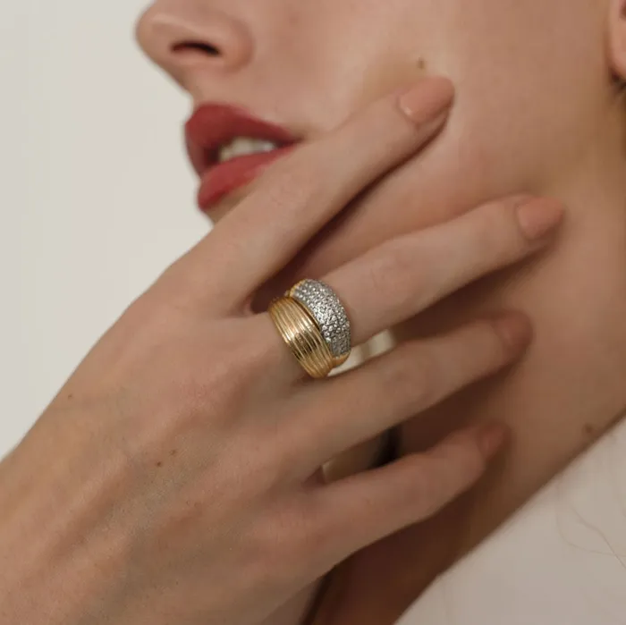 Rings Noble CZ Dome Ring TBJ