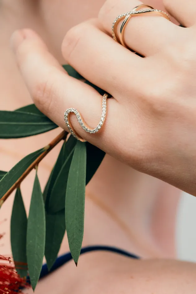 Rings PRMAL Massive Wave Ring Rings PRMAL Massive Wave Ring