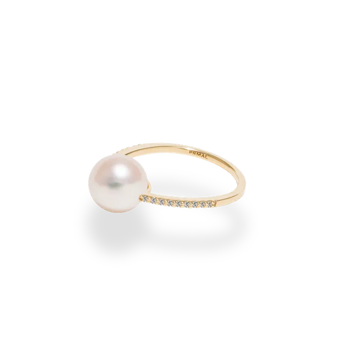 Rings PRMAL Pearl Oval Ring Rings PRMAL Pearl Oval Ring