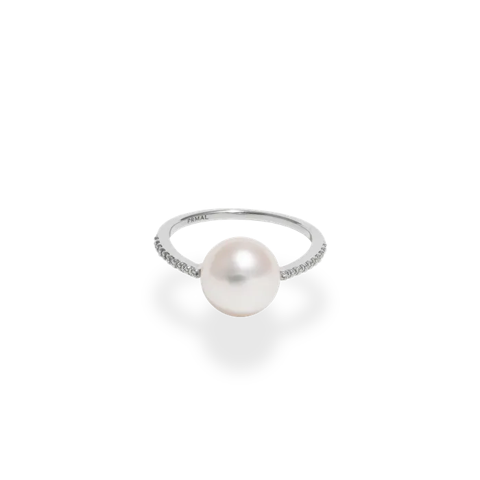 Rings PRMAL Pearl Oval Ring Rings PRMAL Pearl Oval Ring