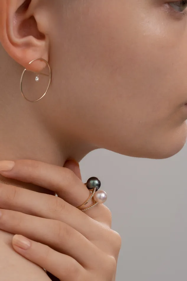 Rings PRMAL Pearl Oval Ring Rings PRMAL Pearl Oval Ring