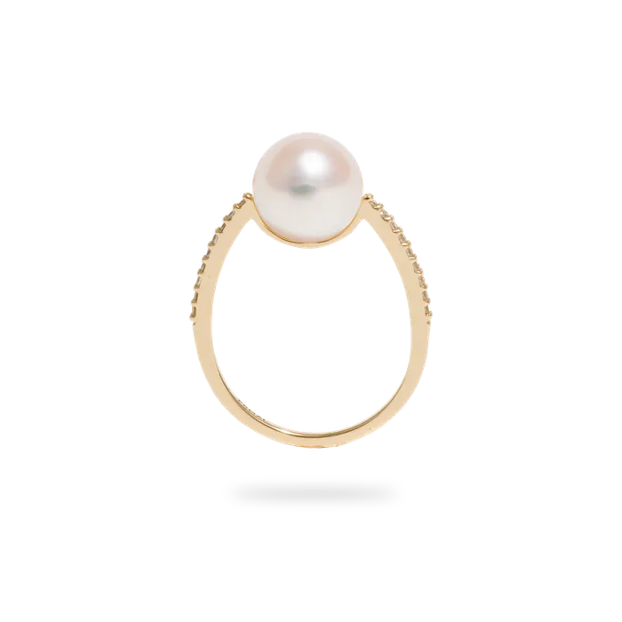 Rings PRMAL Pearl Oval Ring Rings PRMAL Pearl Oval Ring