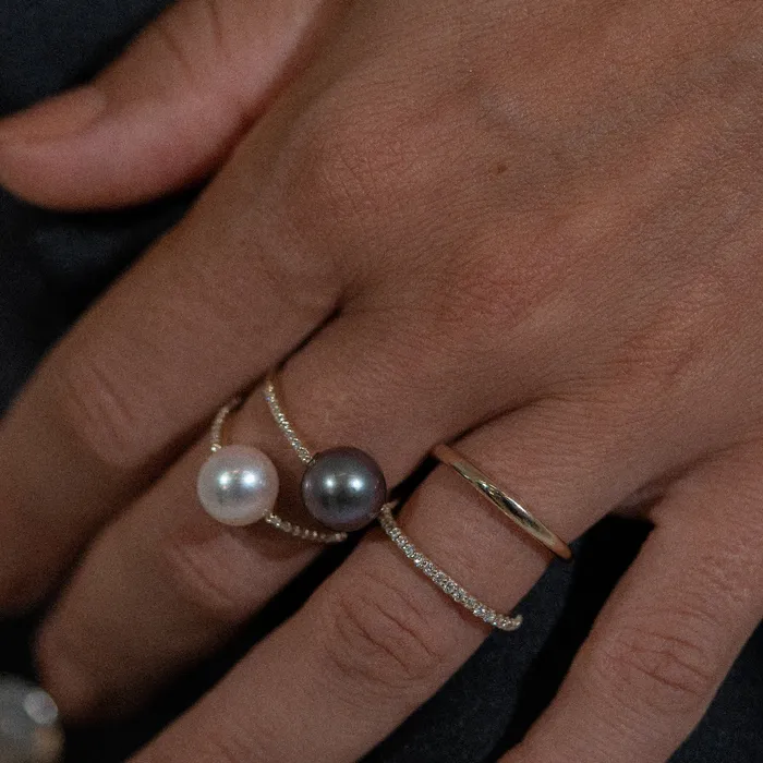 Rings PRMAL Pearl Oval Ring Rings PRMAL Pearl Oval Ring
