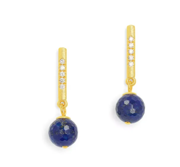 Senball Earring Lapis Bernd Wolf Earrings