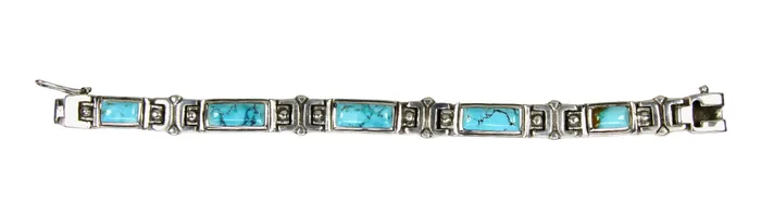 Shreve Saville Bracelets Blue Moon Link Bracelet