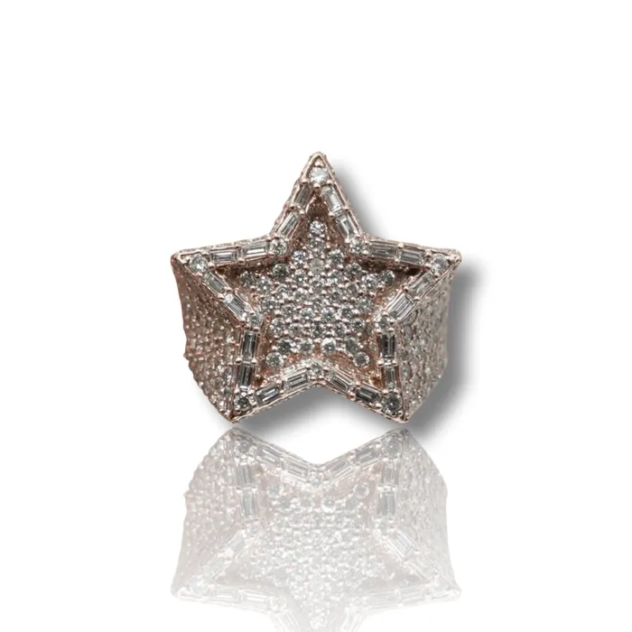 Star Diamond Ring imakegrillzcom Rings