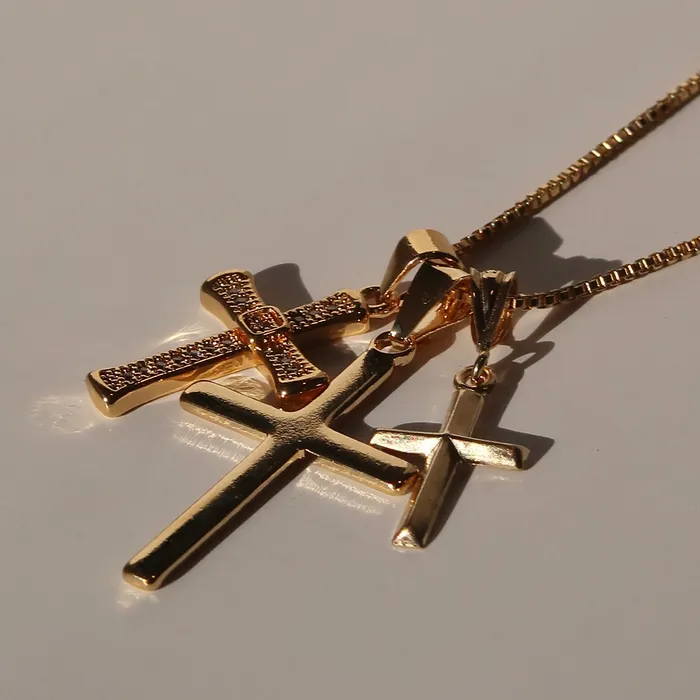 TBJ Necklaces Trinity Cross Necklace