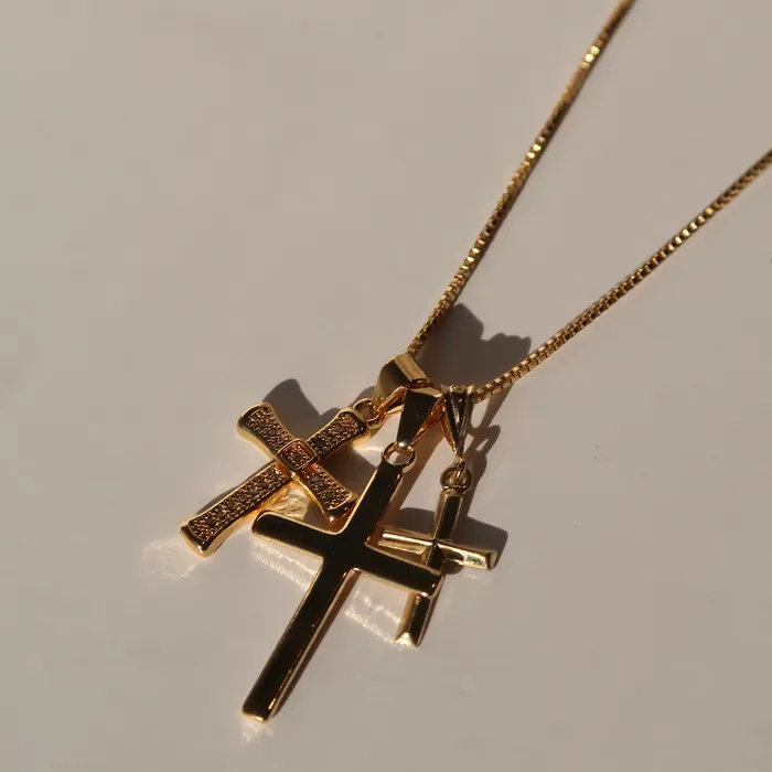 TBJ Necklaces Trinity Cross Necklace