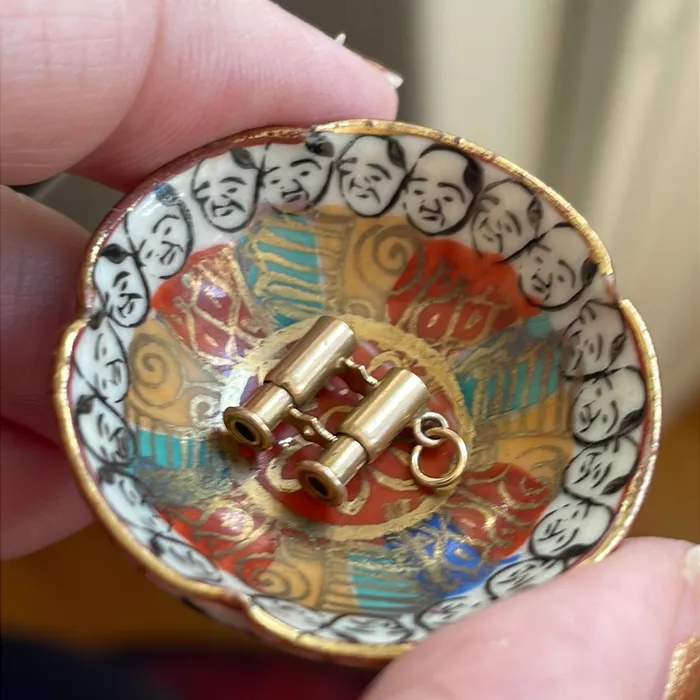 Vintage Paris Jewelry Binoculars Charm Pendant 10k Gold Articulated Vintage Charm Necklaces Vintage Paris Jewelry Binoculars Charm Pendant 10k Gold Articulated Vintage Charm Necklaces