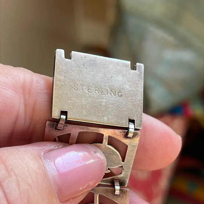 Vintage Paris Jewelry Bracelets Romantic Couple Bracelet Sterling Silver Antique Vintage Paris Jewelry Bracelets Romantic Couple Bracelet Sterling Silver Antique