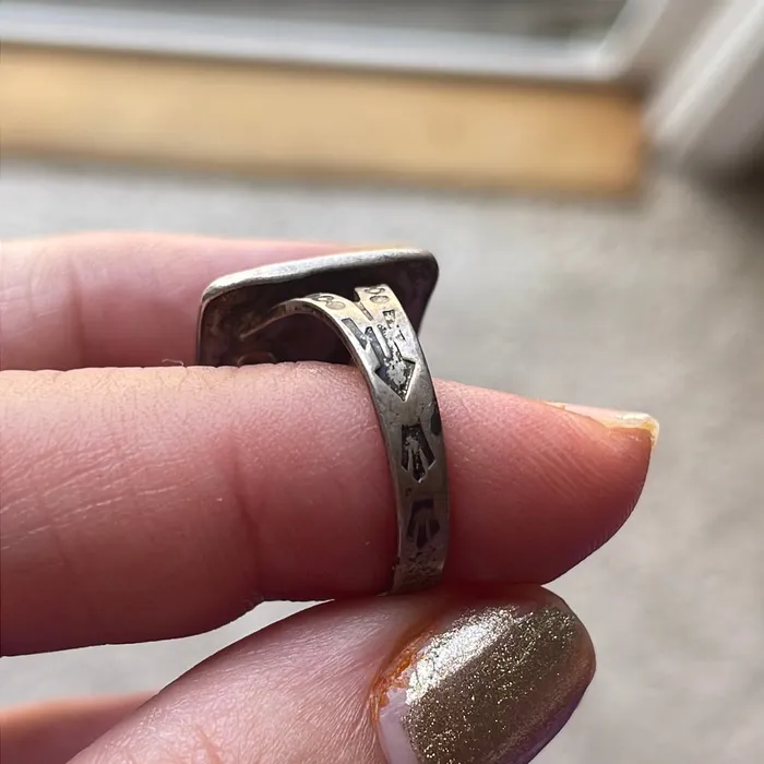 Vintage Paris Jewelry Rings Turquoise Ring Ornate Sterling Silver Harvey Era Vintage Vintage Paris Jewelry Rings Turquoise Ring Ornate Sterling Silver Harvey Era Vintage