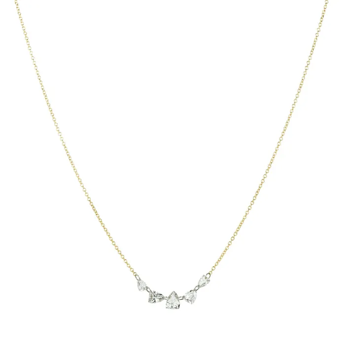 18k Trillion Diamond Necklace Todd Pownell Necklaces 18k Trillion Diamond Necklace Todd Pownell Necklaces