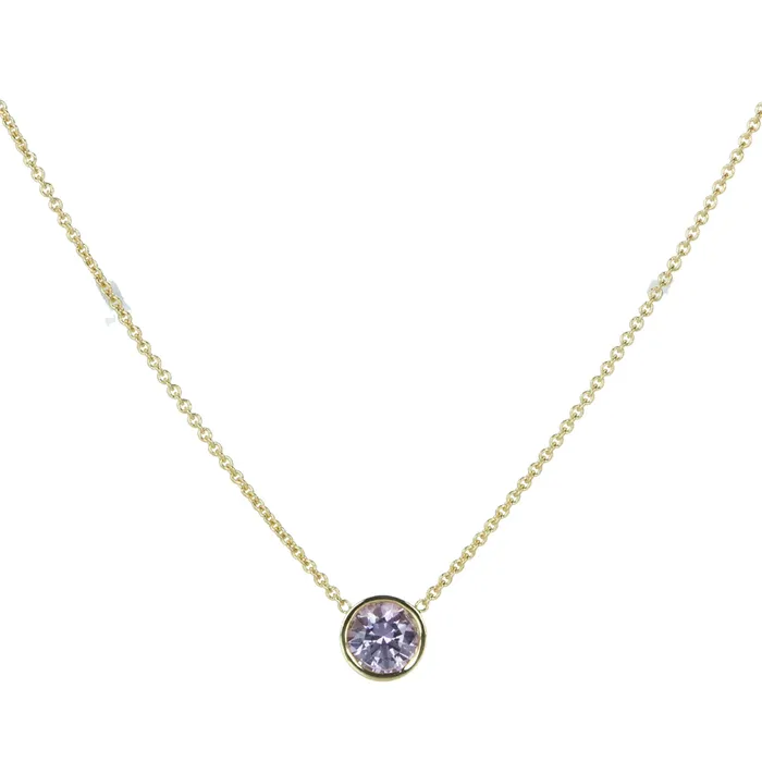 Alexis Kletjian Necklaces Purple Montana Sapphire Pendant Necklace