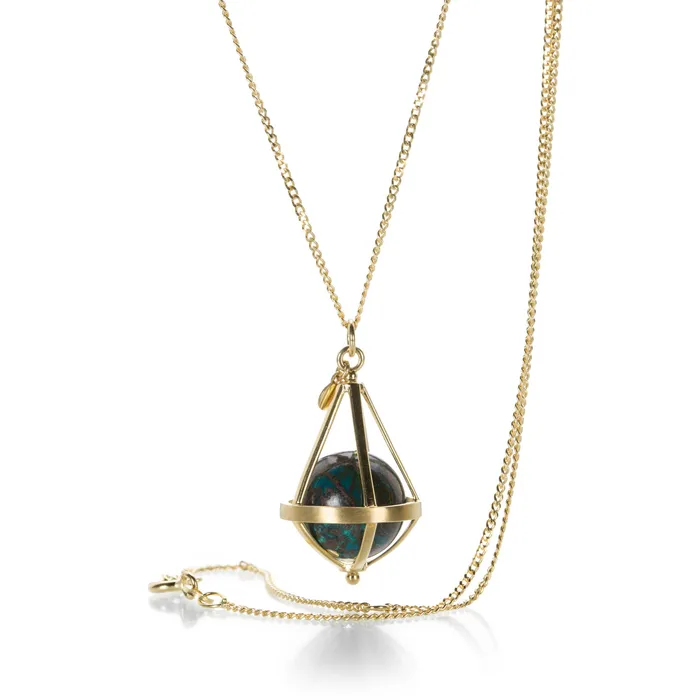 Anne Sportun Necklaces Pentagonal Cage Necklace