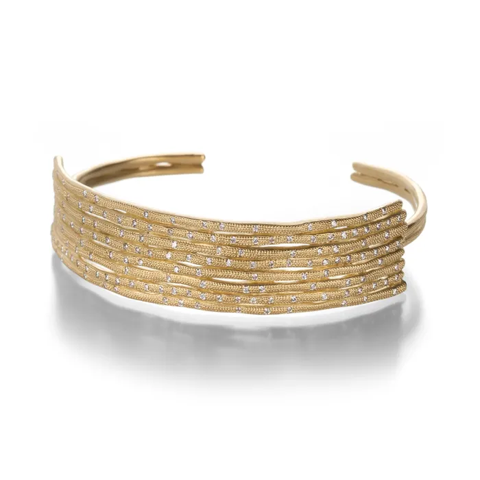 Bamboo Cuff Bracelet Anne Sportun Bracelets