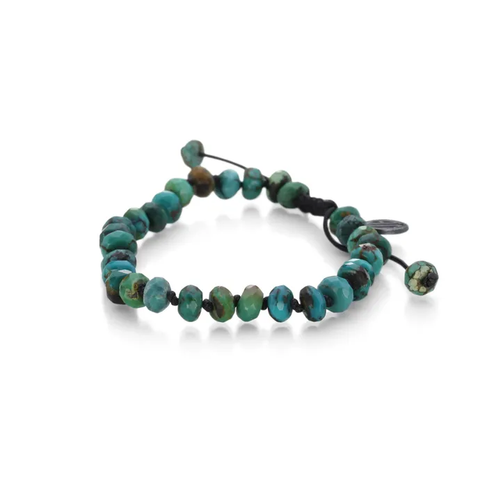 Bracelets Joseph Brooks Faceted Arizona Turquoise Bracelet