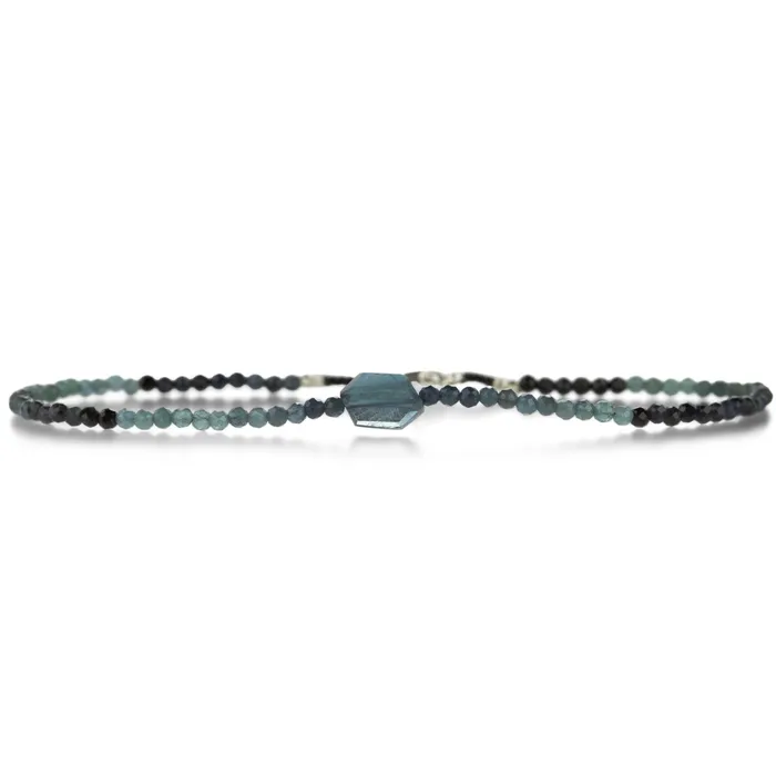 Bracelets Margaret Solow Double Tourmaline Bead Bracelet
