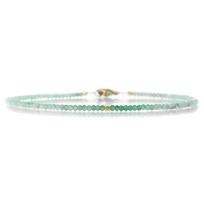 Bracelets Margaret Solow Green Aventurine Bracelet