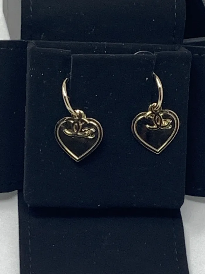 Chanel Earrings Chanel Hearts Earrings