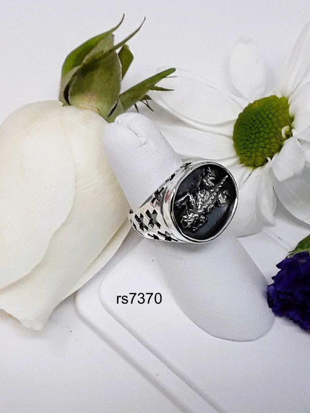 dian malouf jewelry made in the usa Rings rs7370 Sterling Silver Horn Toad Ring With Xx Sides dian malouf jewelry made in the usa Rings rs7370 Sterling Silver Horn Toad Ring With Xx Sides