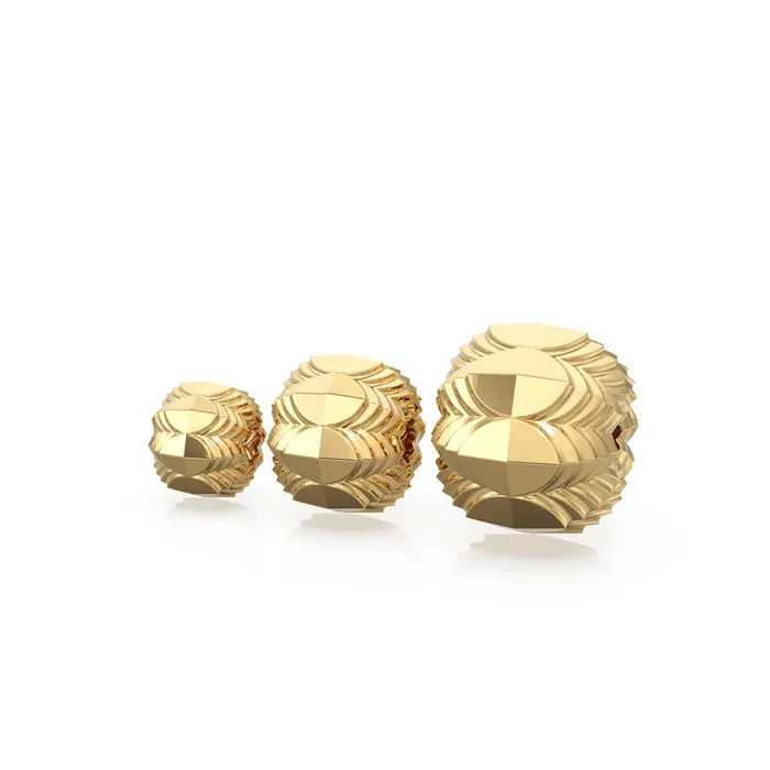 Dragon Egg Round 18k Solid Gold Spacer Beads 14k Jewelry Making Corrugated Supplies Geometric Faceted Handmade Gold Wheel Tyre Findings Jalvi Co PreStyled Sets Dragon Egg Round 18k Solid Gold Spacer Beads 14k Jewelry Making Corrugated Supplies Geometric Faceted Handmade Gold Wheel Tyre Findings Jalvi Co PreStyled Sets