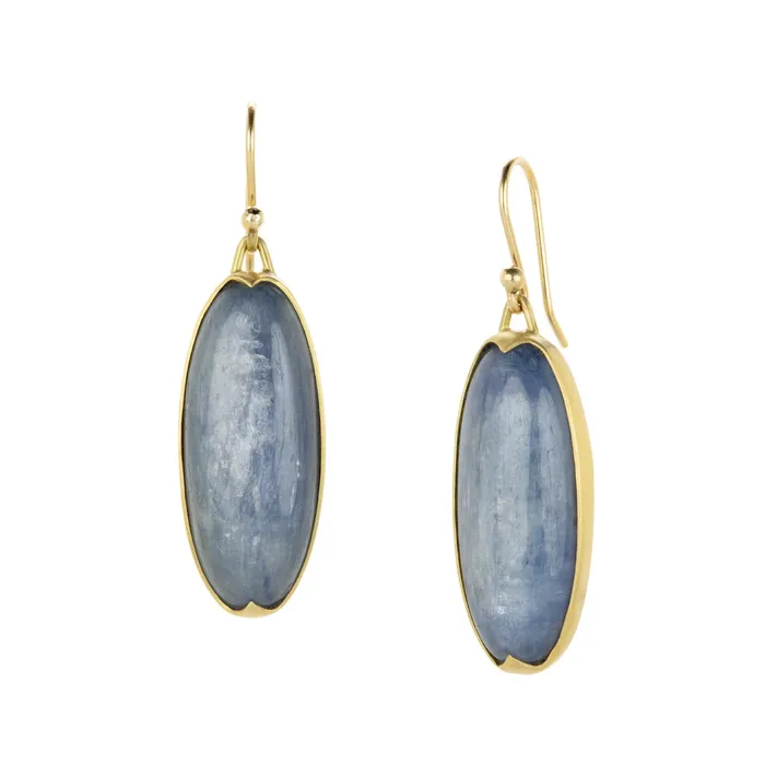 Earrings Gabriella Kiss 18k Kyanite Drop Earrings