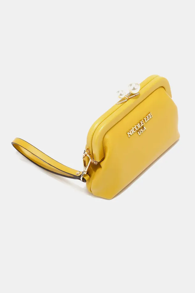 Earrings Nicole Lee USA Elise Pearl Coin Purse Trendsi