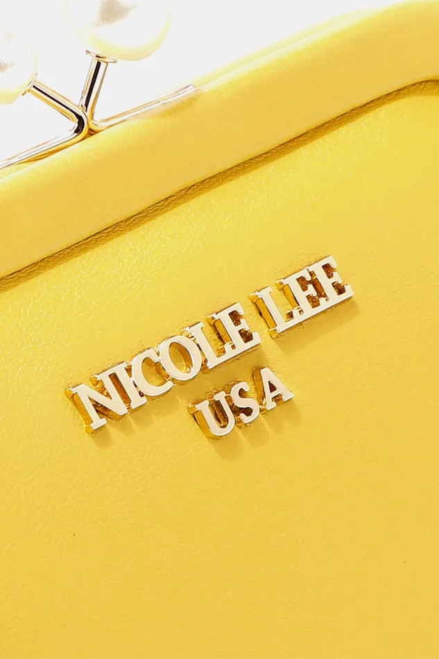Earrings Nicole Lee USA Elise Pearl Coin Purse Trendsi
