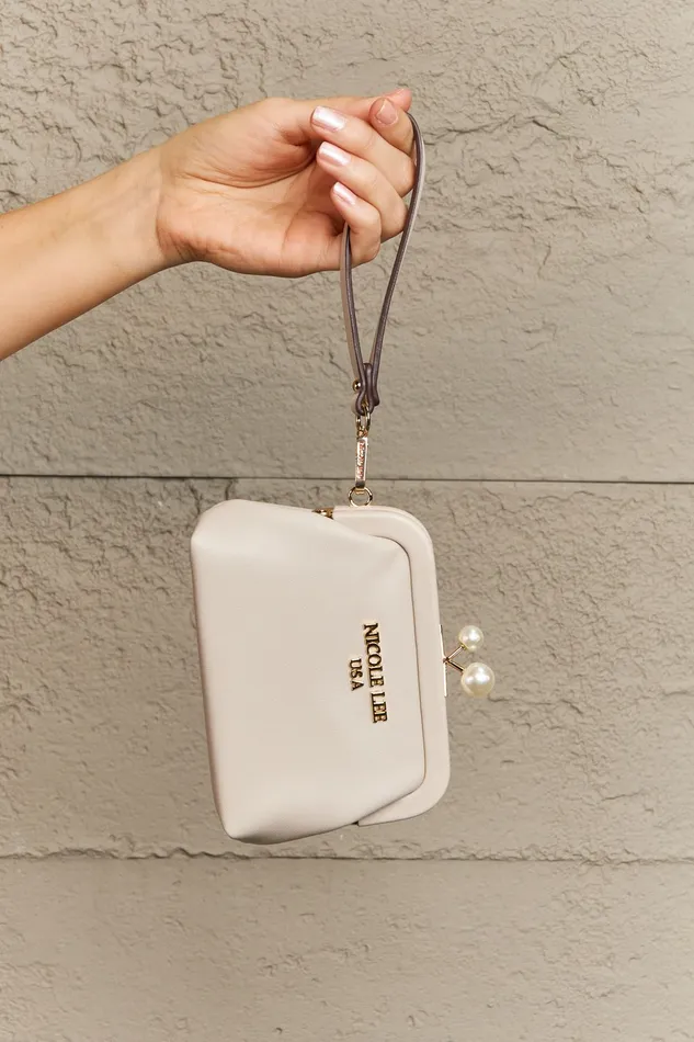 Earrings Nicole Lee USA Elise Pearl Coin Purse Trendsi