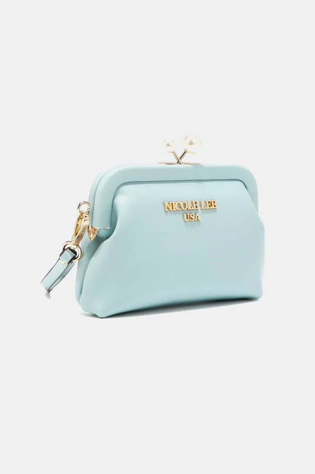 Earrings Nicole Lee USA Elise Pearl Coin Purse Trendsi