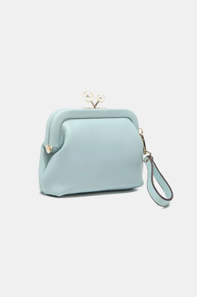 Earrings Nicole Lee USA Elise Pearl Coin Purse Trendsi
