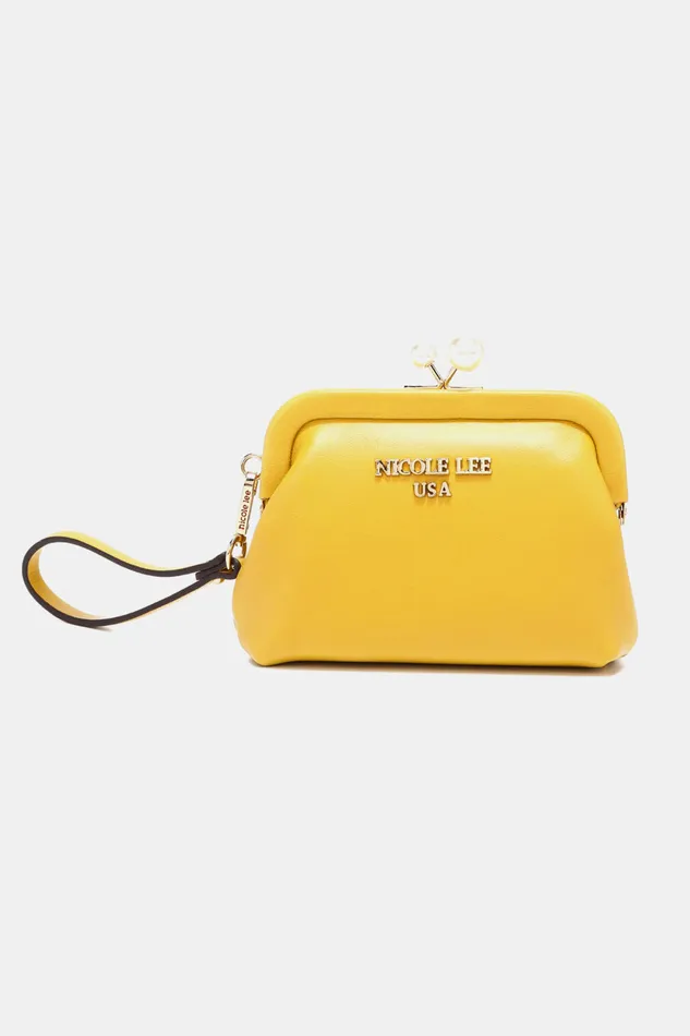 Earrings Nicole Lee USA Elise Pearl Coin Purse Trendsi