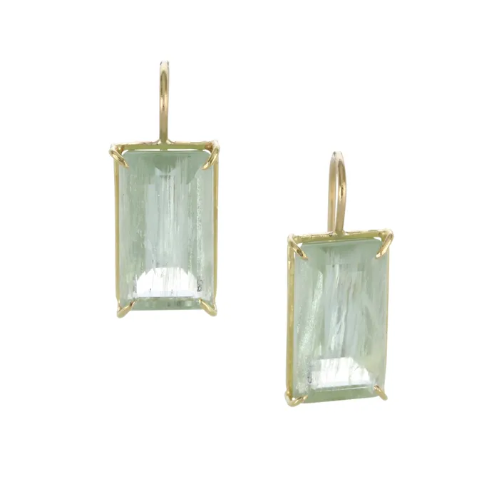 Earrings Rosanne Pugliese BlueGreen Beryl Earrings