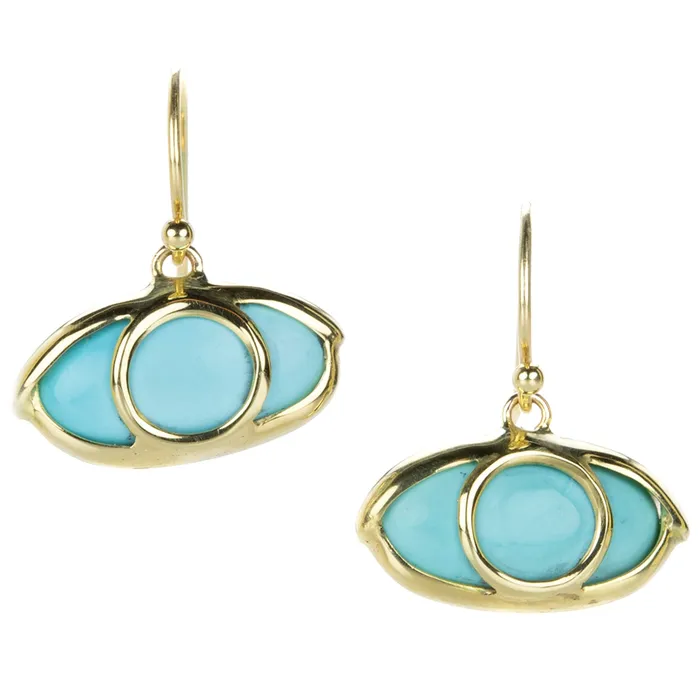 Earrings Turquoise Third Eye Earrings Rachel Atherley