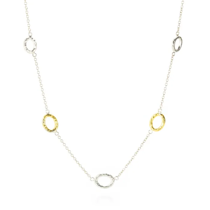 Gurhan Necklaces Oval Link Station Necklace