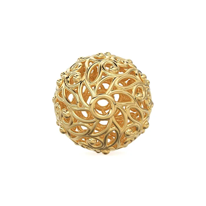 Jalvi Co PreStyled Sets Round Designer Floral Solid Gold 14k 18k Handmade Gold Spacer Bead Jewelry Making Supply 950mm 12mm Jalvi Co PreStyled Sets Round Designer Floral Solid Gold 14k 18k Handmade Gold Spacer Bead Jewelry Making Supply 950mm 12mm