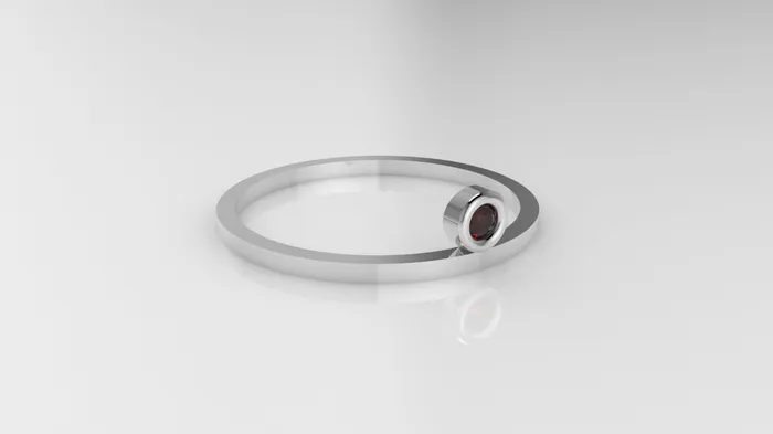 Jcm 21 jewelry Rings 14k Ruby Ring it is fine delicate comfortable for daily wear