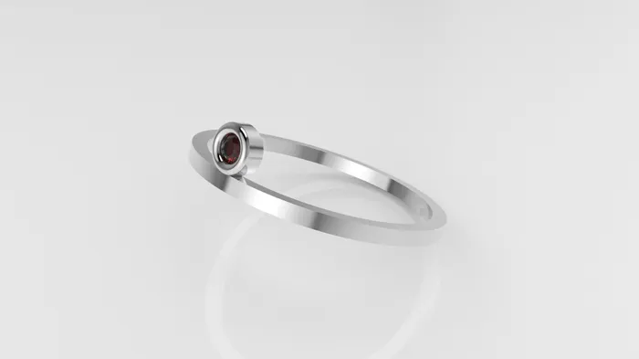 Jcm 21 jewelry Rings 14k Ruby Ring it is fine delicate comfortable for daily wear