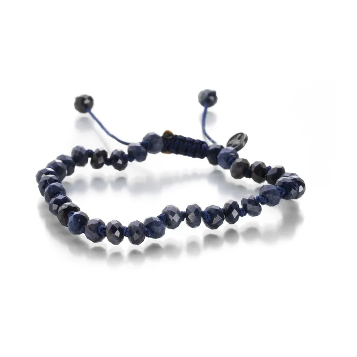 Joseph Brooks Bracelets 6mm Black Blue Sapphire Bracelet