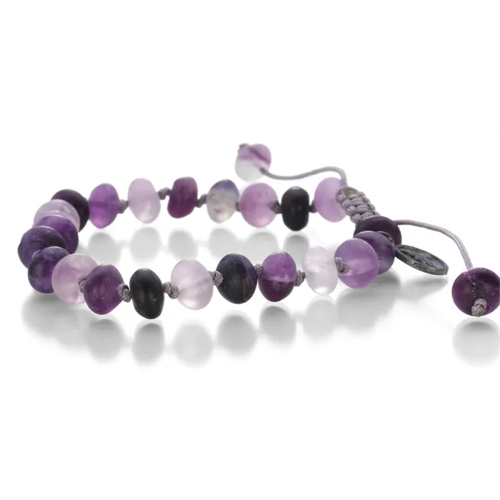 Joseph Brooks Bracelets 8mm Purple Flourite Bracelet