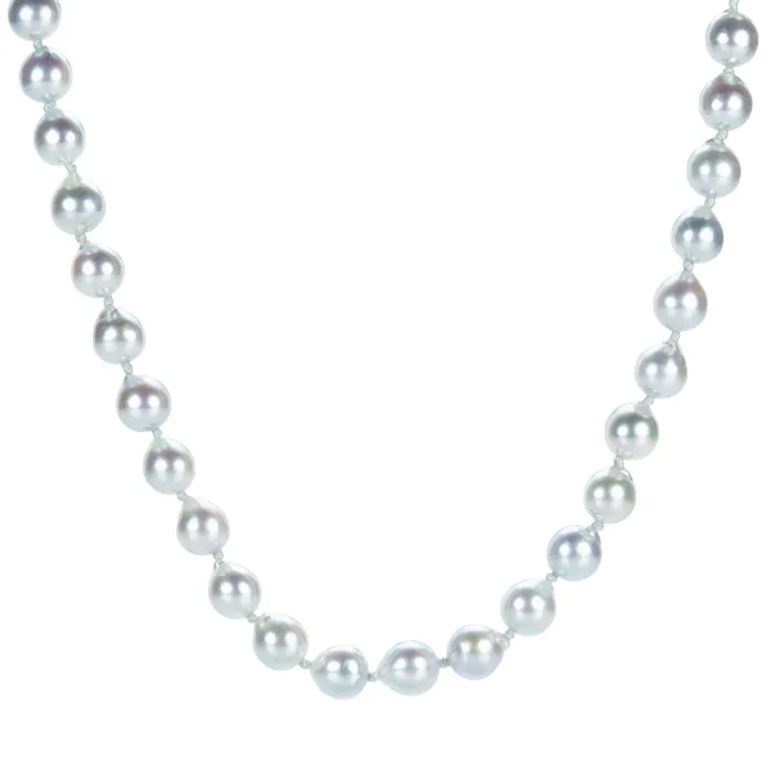 Maria Beaulieu Earrings Gray Baroque Tahitian Pearl Choker