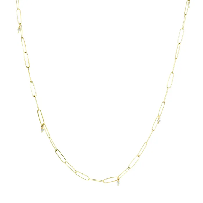 Necklaces Lene Vibe Popsicle Necklace with Diamonds