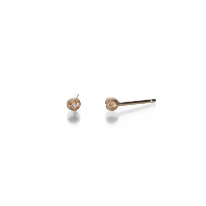 Nicole Landaw Earrings Small Blossom Stud Earrings