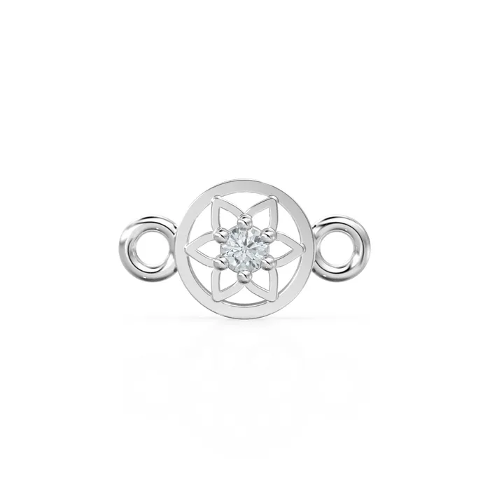 PreStyled Sets Jalvi Co 6x11mm Tiny Flower 18k Solid Yellow Gold Brilliant Diamond Connector Spacer Solid 14k Gold Handmade Floral Finding PreStyled Sets Jalvi Co 6x11mm Tiny Flower 18k Solid Yellow Gold Brilliant Diamond Connector Spacer Solid 14k Gold Handmade Floral Finding