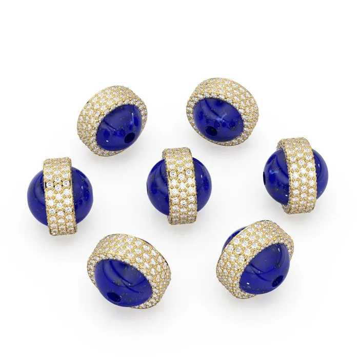 PreStyled Sets Lapis Lazuli Diamond Studded Gold Bead Ethiopian Opal Pave Diamond Gold Bead Gemstone Spacer Beads Solid Gold Finding Jalvi Co PreStyled Sets Lapis Lazuli Diamond Studded Gold Bead Ethiopian Opal Pave Diamond Gold Bead Gemstone Spacer Beads Solid Gold Finding Jalvi Co