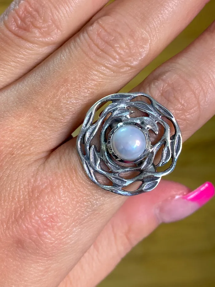 Rings Sophiareneboutique Sterling Silver Swirl Ring