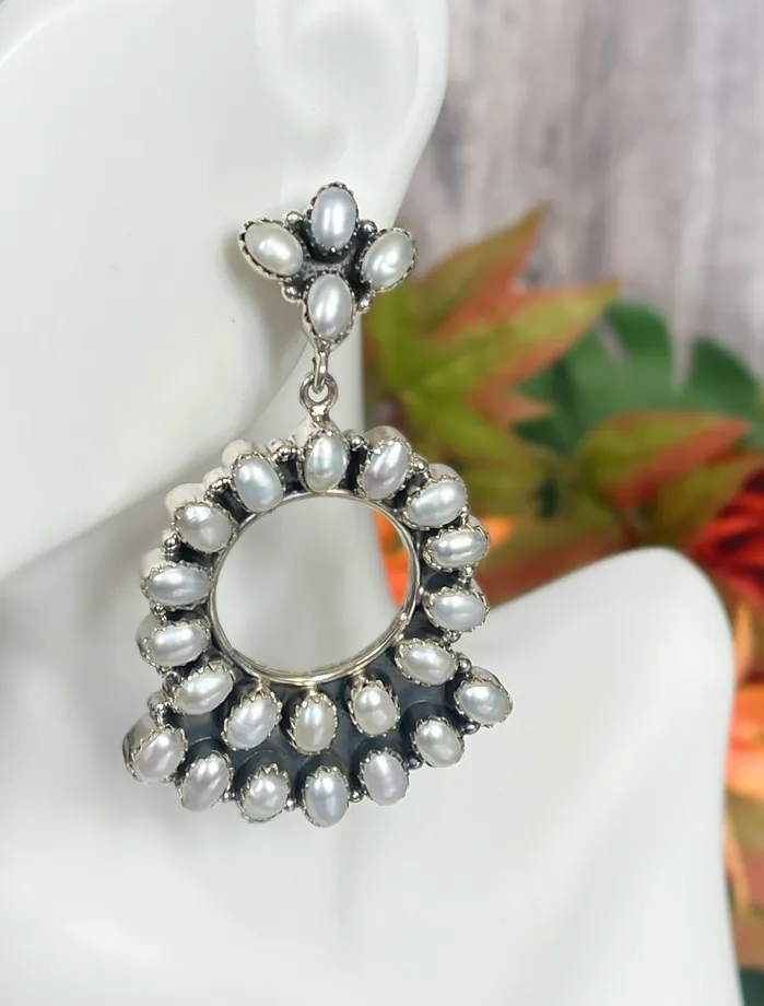 SophiaRene Boutique Earrings Sterling Silver Cleopatra Gem Stone Earrings SophiaRene Boutique Earrings Sterling Silver Cleopatra Gem Stone Earrings