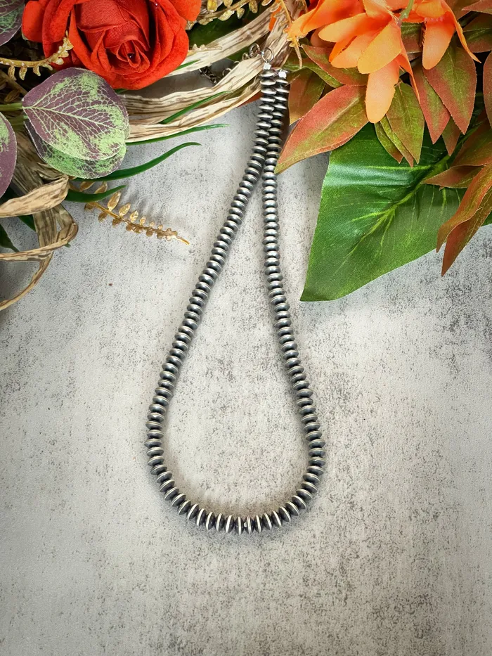 Sterling Silver 6mm Saucer Necklace SophiaRene Boutique Necklaces