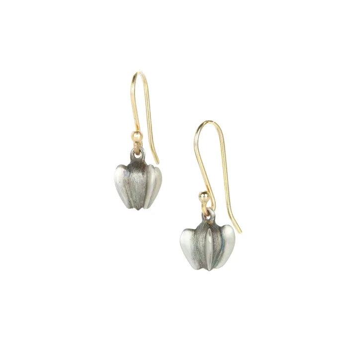 Sterling Silver Buckwheat Earrings Gabriella Kiss Earrings