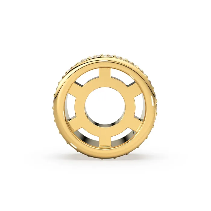 Three Lane Diamond Eternity Wheel 14k Solid Gold Rondelle Spacer Finding Bead Diamond Spacer Diamond Finding Solid Gold Bead 10mm Jalvi Co PreStyled Sets Three Lane Diamond Eternity Wheel 14k Solid Gold Rondelle Spacer Finding Bead Diamond Spacer Diamond Finding Solid Gold Bead 10mm Jalvi Co PreStyled Sets